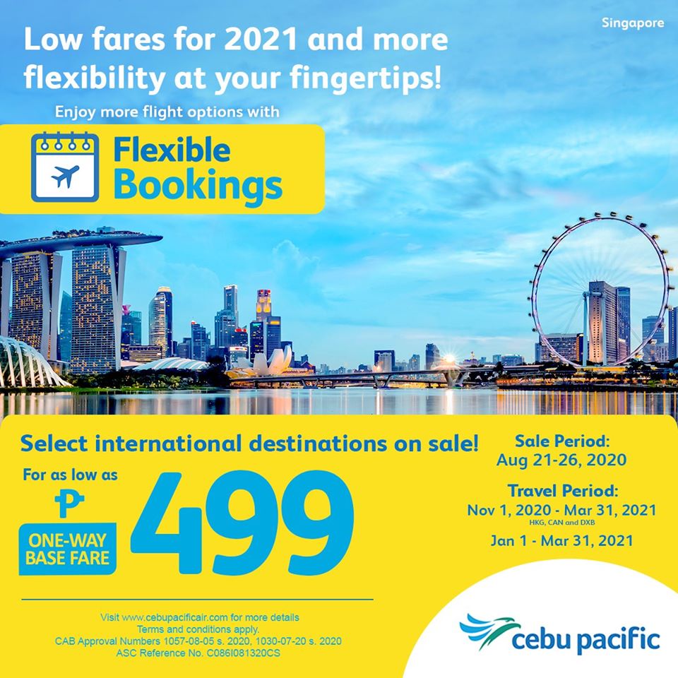 Cebu Pacific Seat Sale August 2020 | Manila On Sale