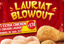 Chowking Lauriat (FREE CHICKEN) Blowout Extended!
