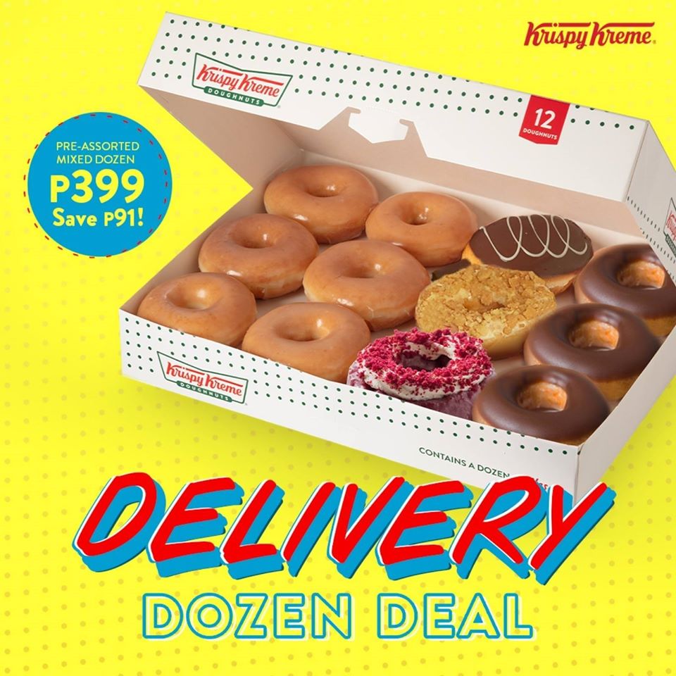 Krispy Kreme Delivery Dozen Deal August 2020 | Manila On Sale