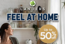 Landers Feel at Home Sale – 2020