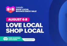 Lazada 8/8 Shop Local Bounce Back Sale