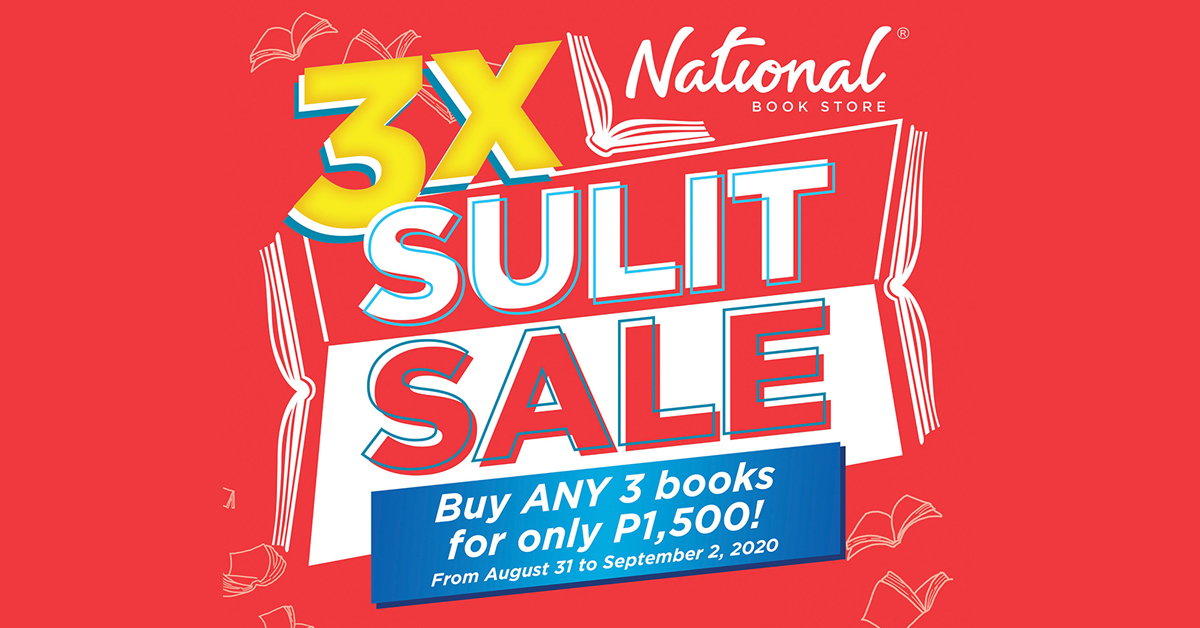 National Book Store's 3x Sulit Sale Manila On Sale