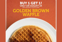 Pancake House Buy 1 Get 1 Golden Brown Waffle