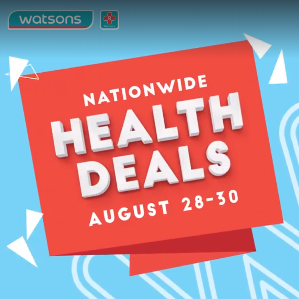 Watsons Nationwide Health Deals Manila On Sale