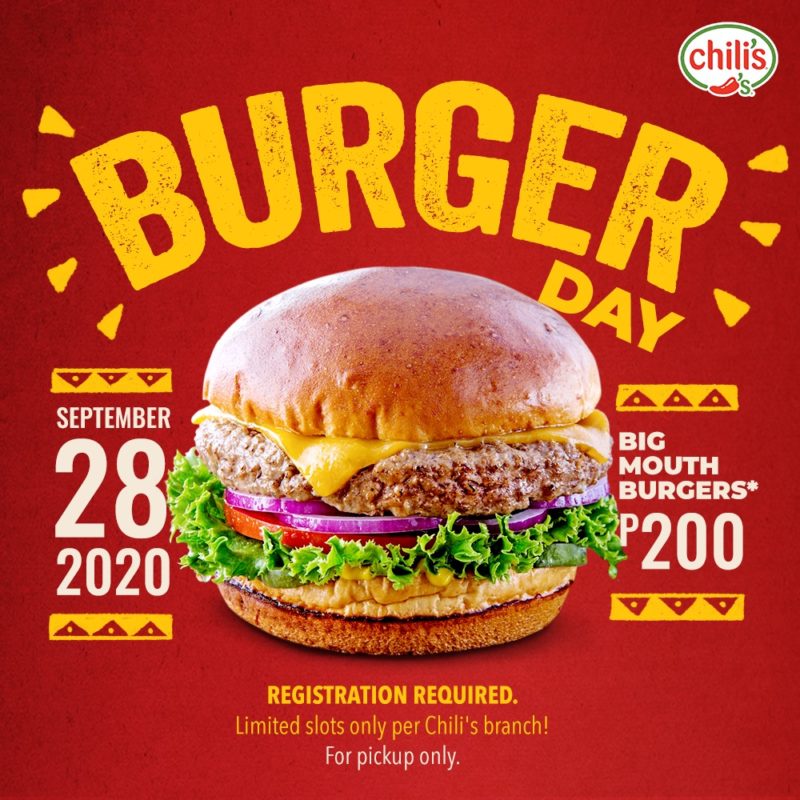 Chili'S Burger Day 2024 Dates Leia Shauna