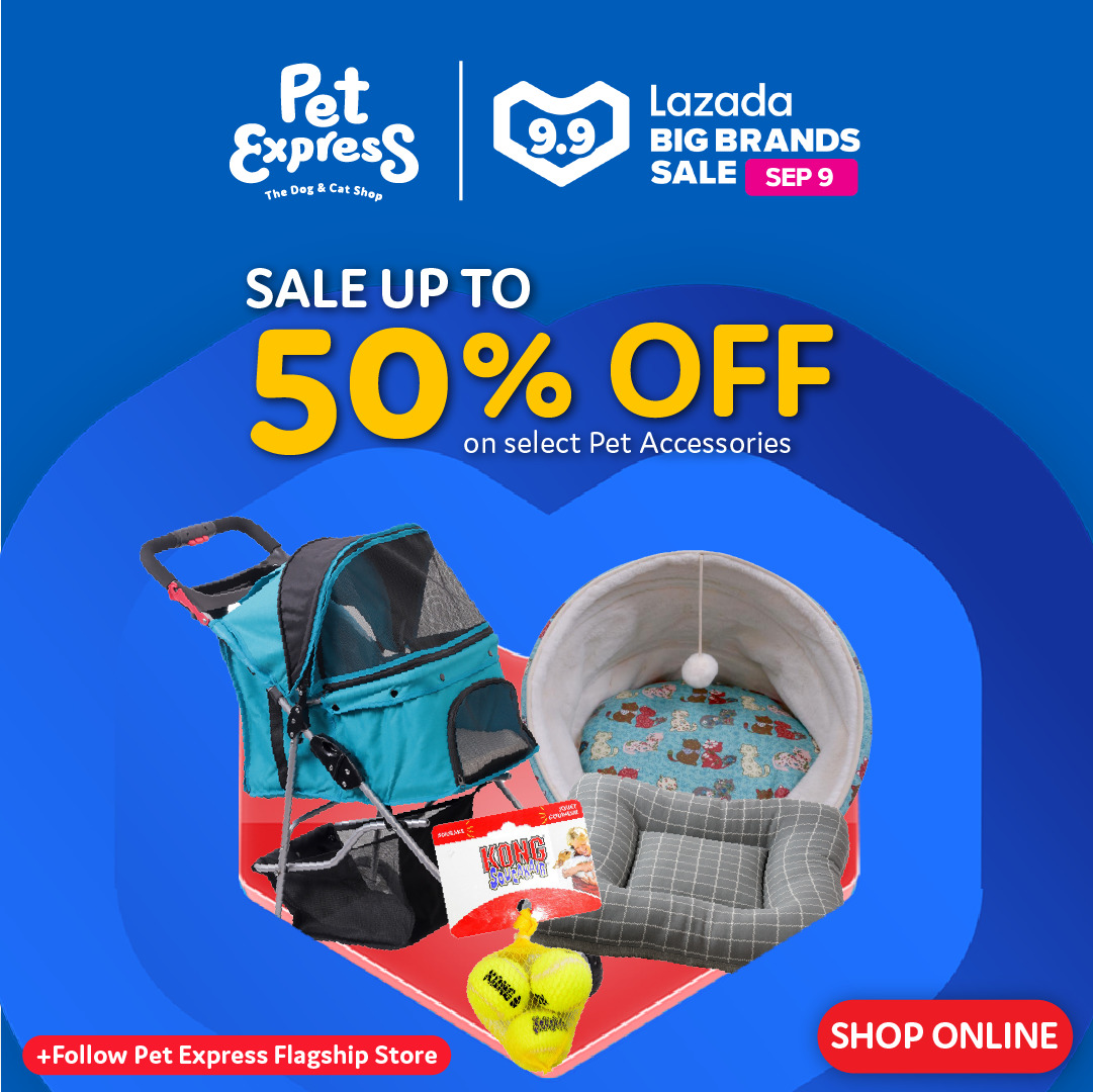 Pet Express Pawsome Deals at Lazada 9/9 Sale Manila On Sale