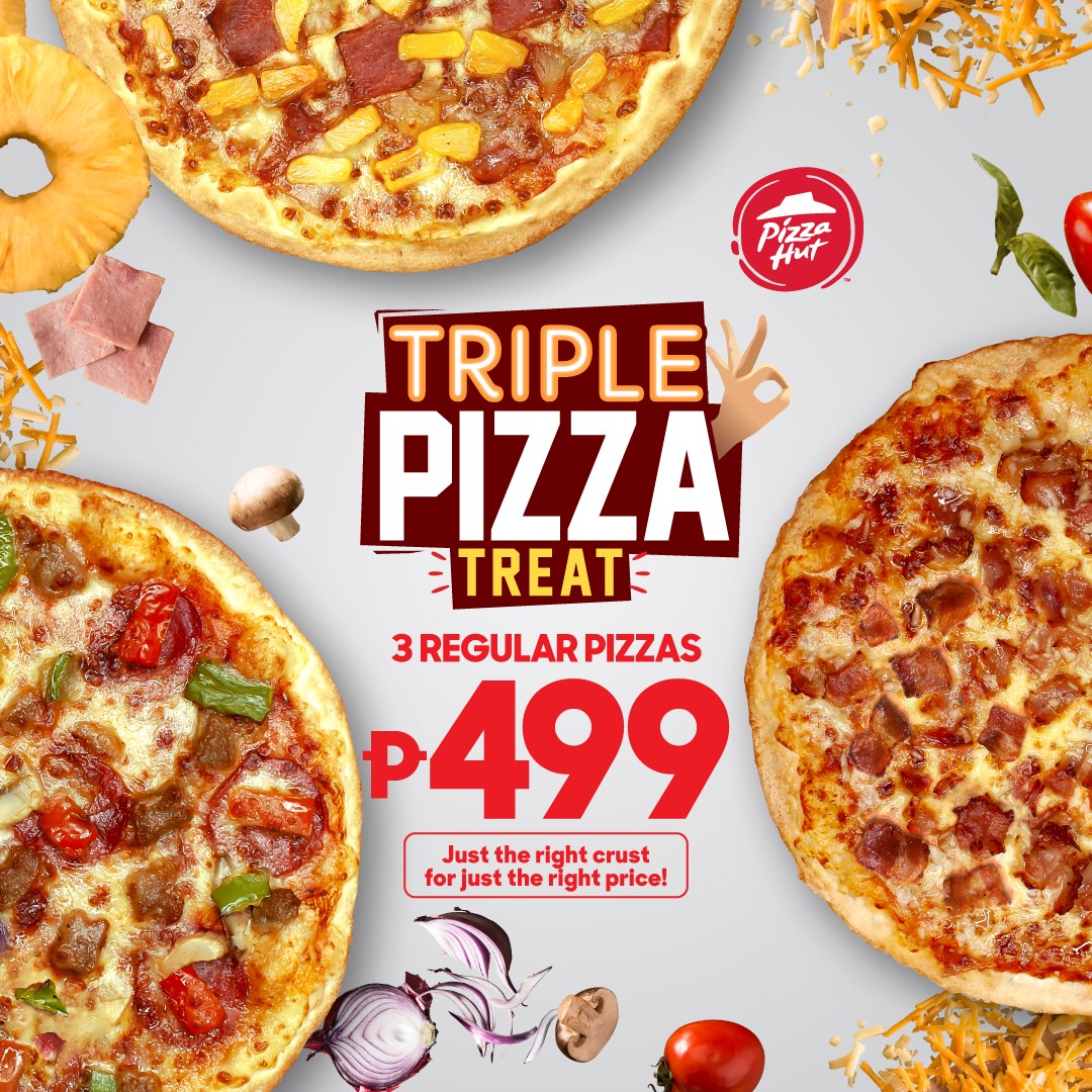 Pizza Hut Triple Pizza Treat Manila On Sale