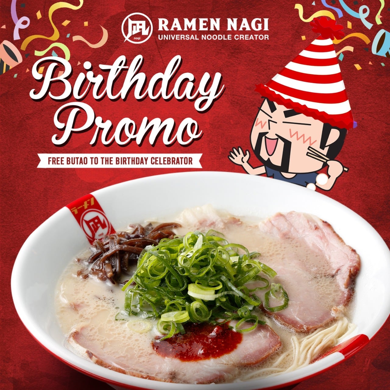 Ramen Nagi Birthday Promo 2025 Jandy Lebbie