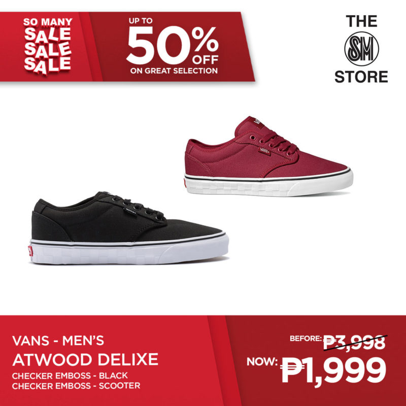 vans shoes price in sm