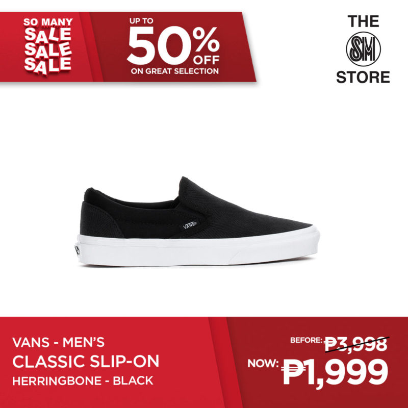 SM Shoes and Bags' Vans Live Sale 