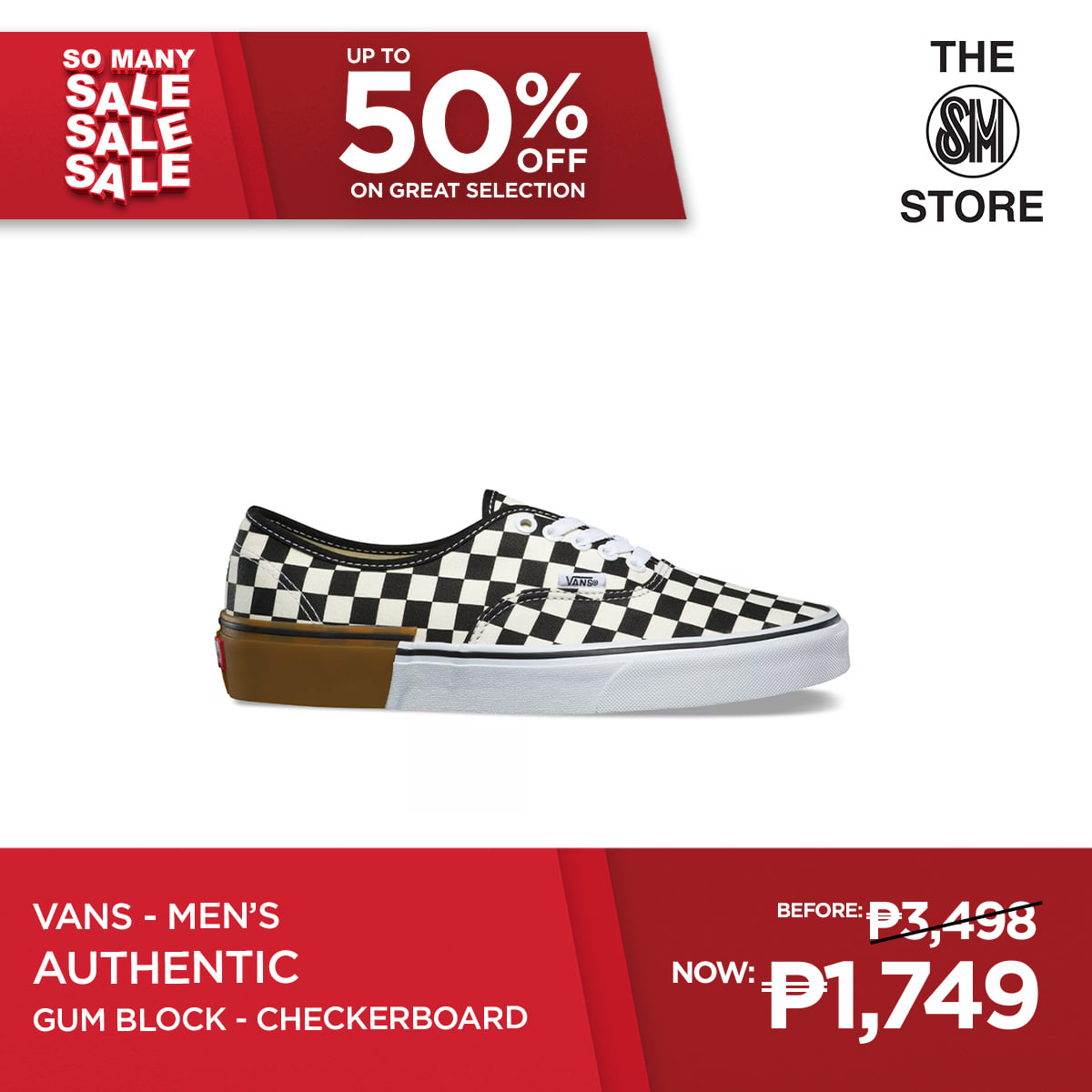 SM Shoes and Bags' Vans Live Sale Manila On Sale