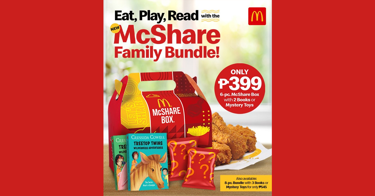 Download MCDO 6-pc McShare Family Bundle P399 Promo | Manila On Sale