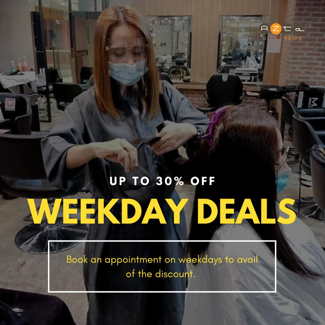 Azta Urban Salon 30 OFF Weekday Promo Manila On Sale