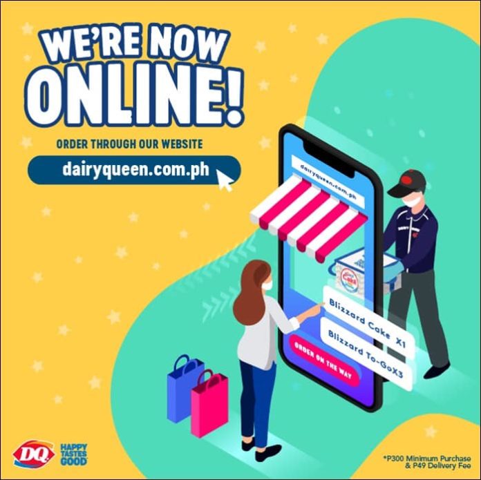 Dairy Queen is Now ONLINE Manila On Sale
