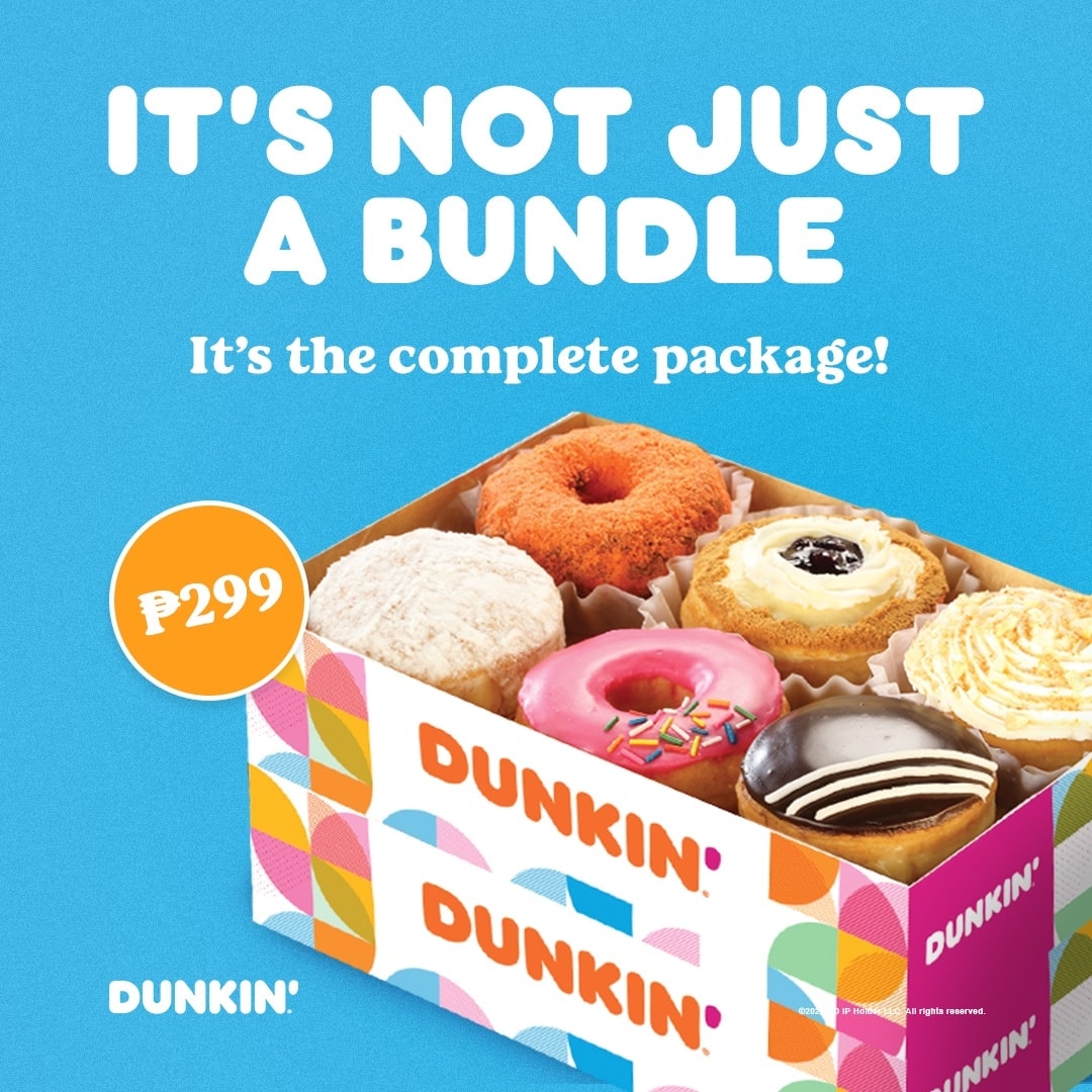 Dunkin' Donuts Barkada Bundle for only P299 Manila On Sale