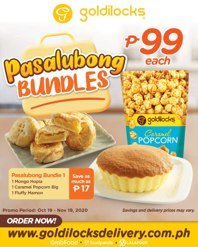 Goldilocks P99 Pasalubong Bundles Manila On Sale