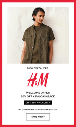 hm 20 off code