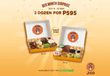 J.CO Donuts 2 Dozen for P595 October Promo