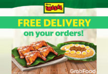 Mang Inasal FREE DELIVERY via GrabFood Promo