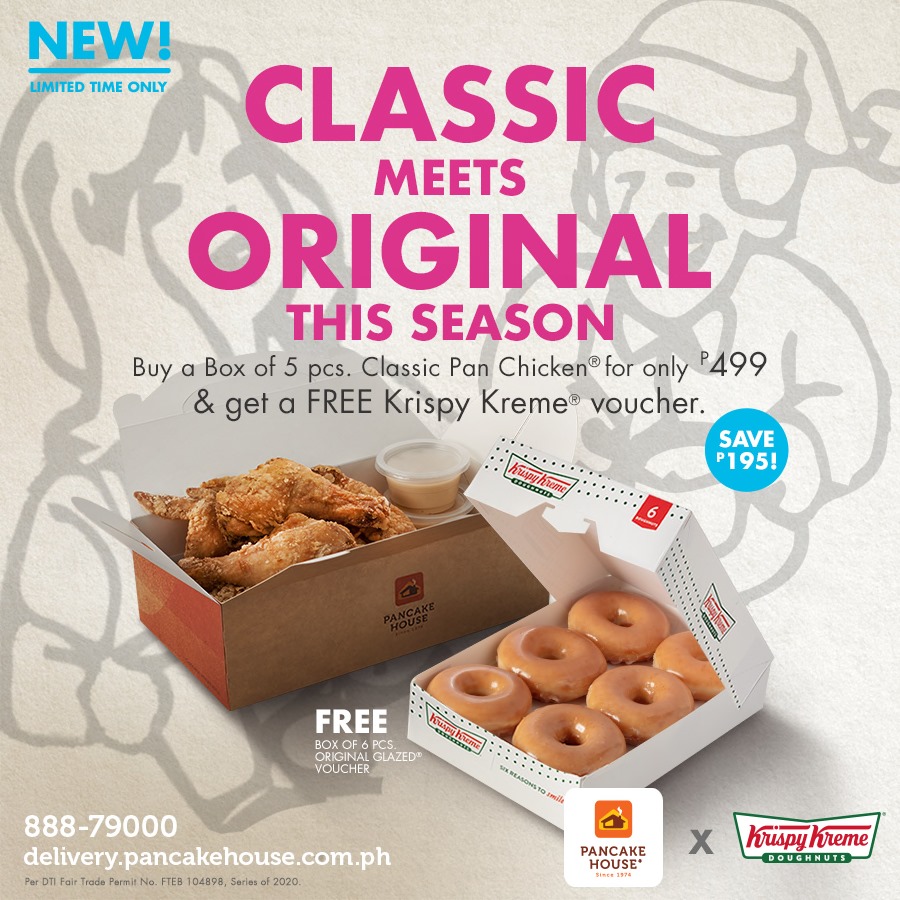 Krispy Kreme and Pancake House Promo Manila On Sale
