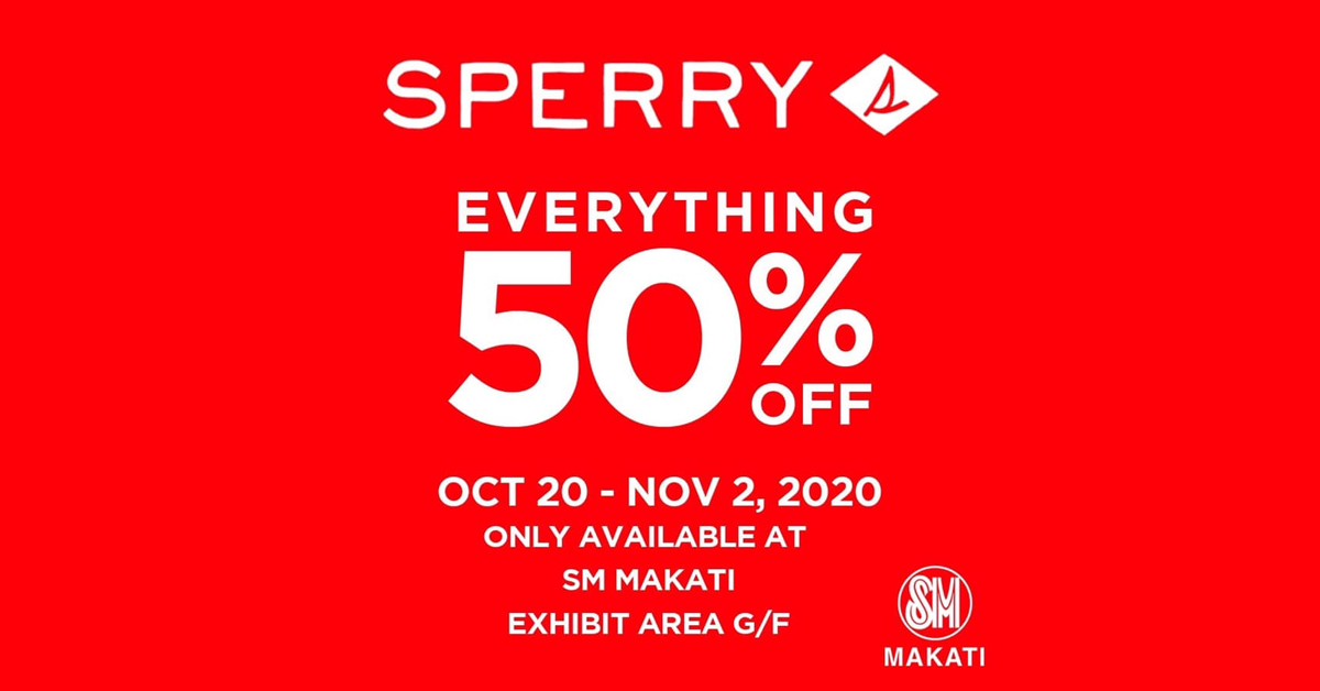 sperry 50 off