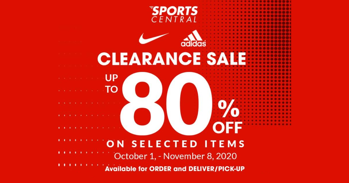 Sports Central up-to 80% OFF Clearance Sale | Manila On Sale