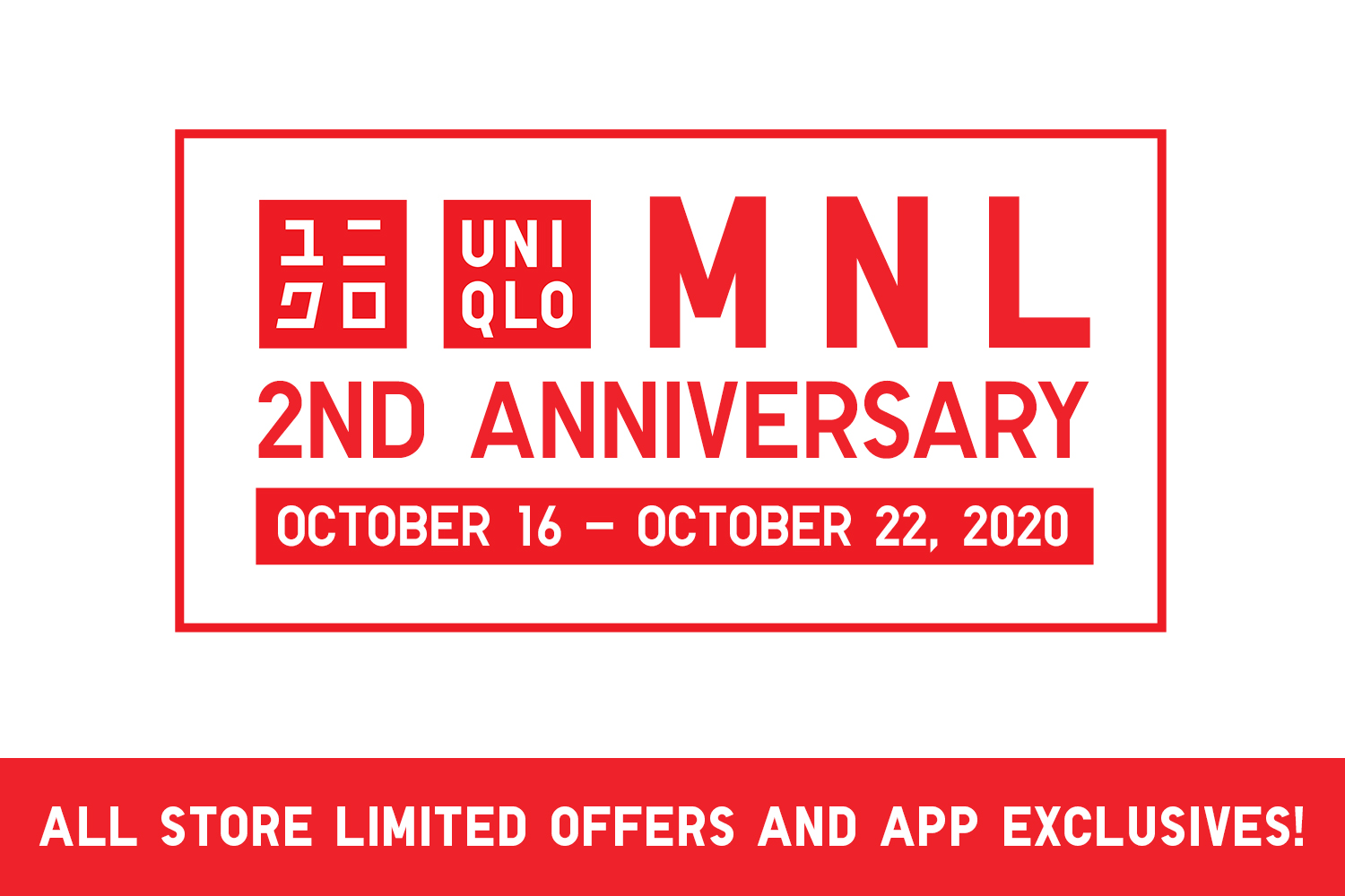UNIQLO Flagship Store Anniversary Sale Manila On Sale