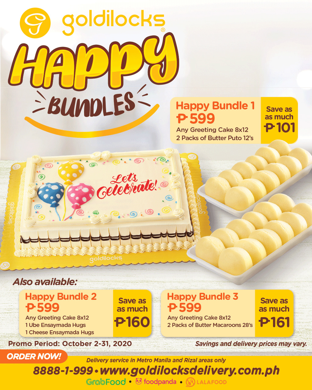 Goldilocks Happy Bundles Promo - GolDilocks Happy BunDles Oct 2020 Promo