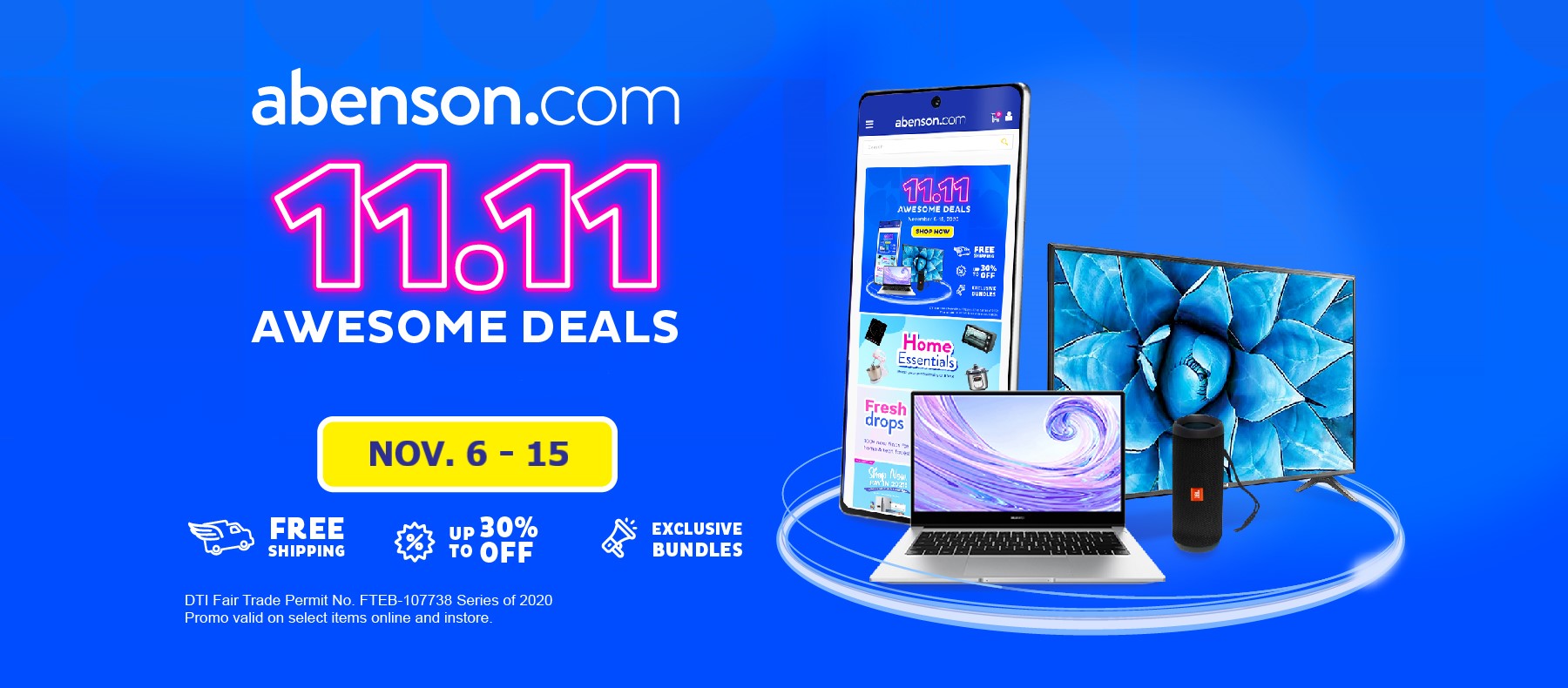 Abenson 11.11 Awesome Deals Manila On Sale