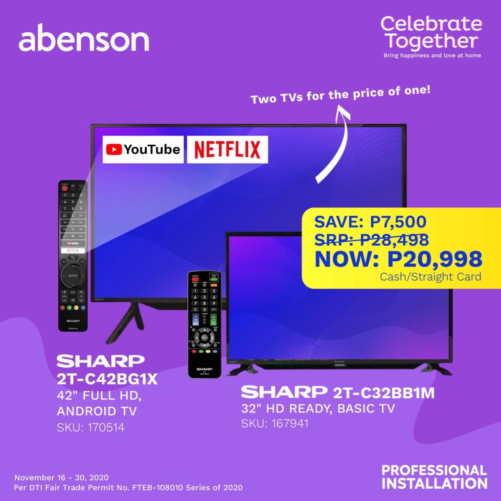 Abenson World TV Day Super Bundles Manila On Sale