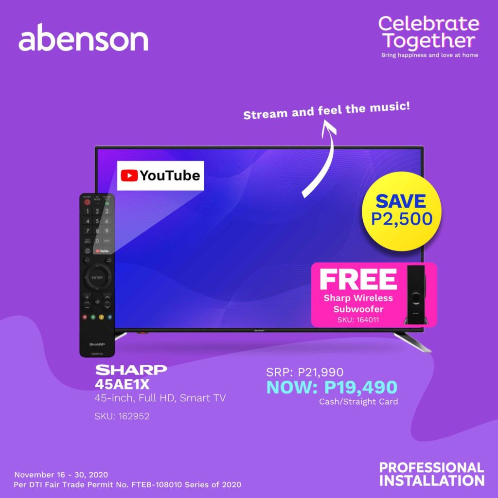 Abenson World TV Day Super Bundles Manila On Sale