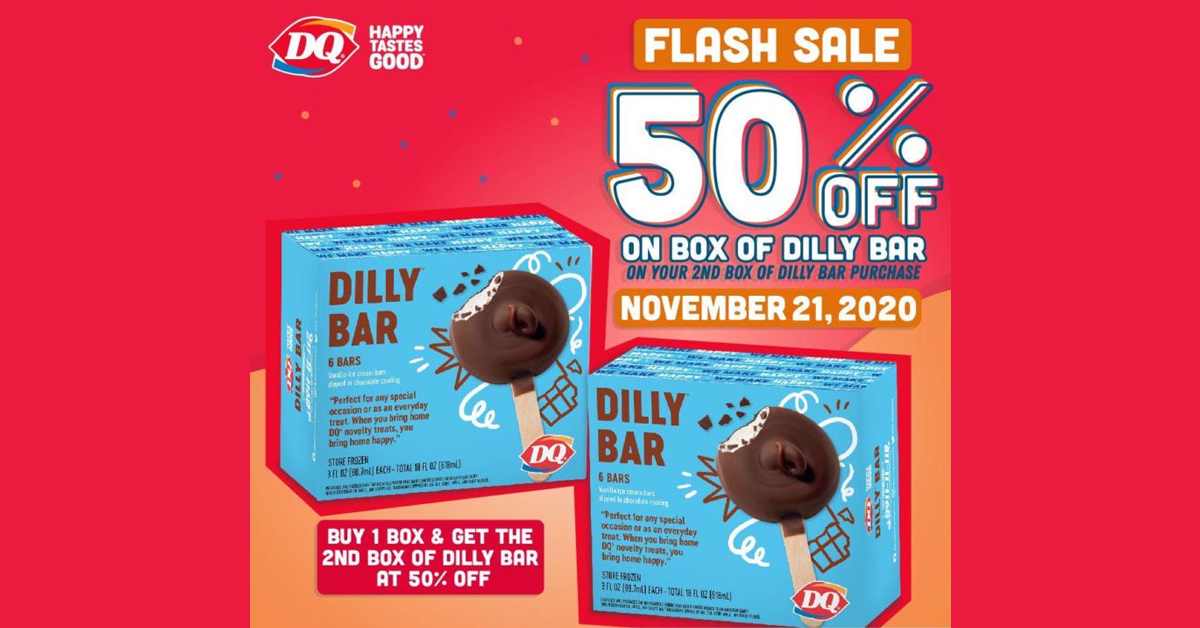 Dairy Queen Dilly Bar Flash Sale Manila On Sale
