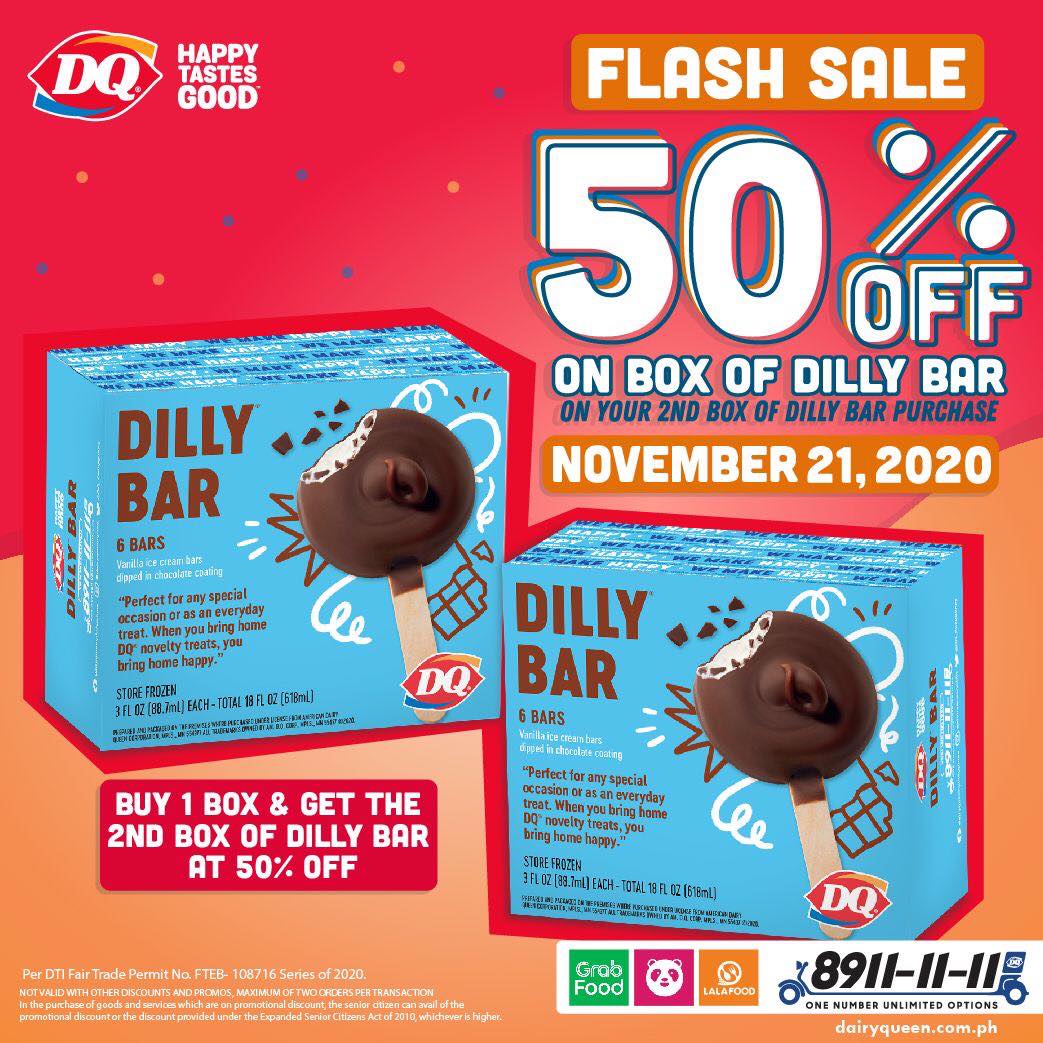 Dairy Queen Dilly Bar Flash Sale Manila On Sale