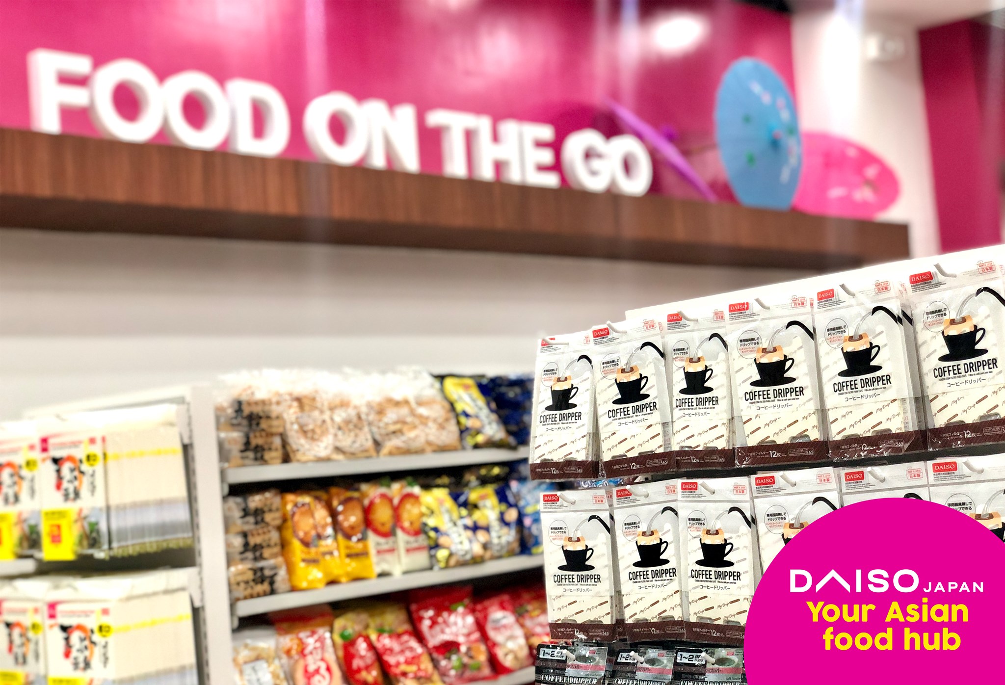 Get your Japanese Snack Fix at Daiso Japan Food Hub! Manila On Sale