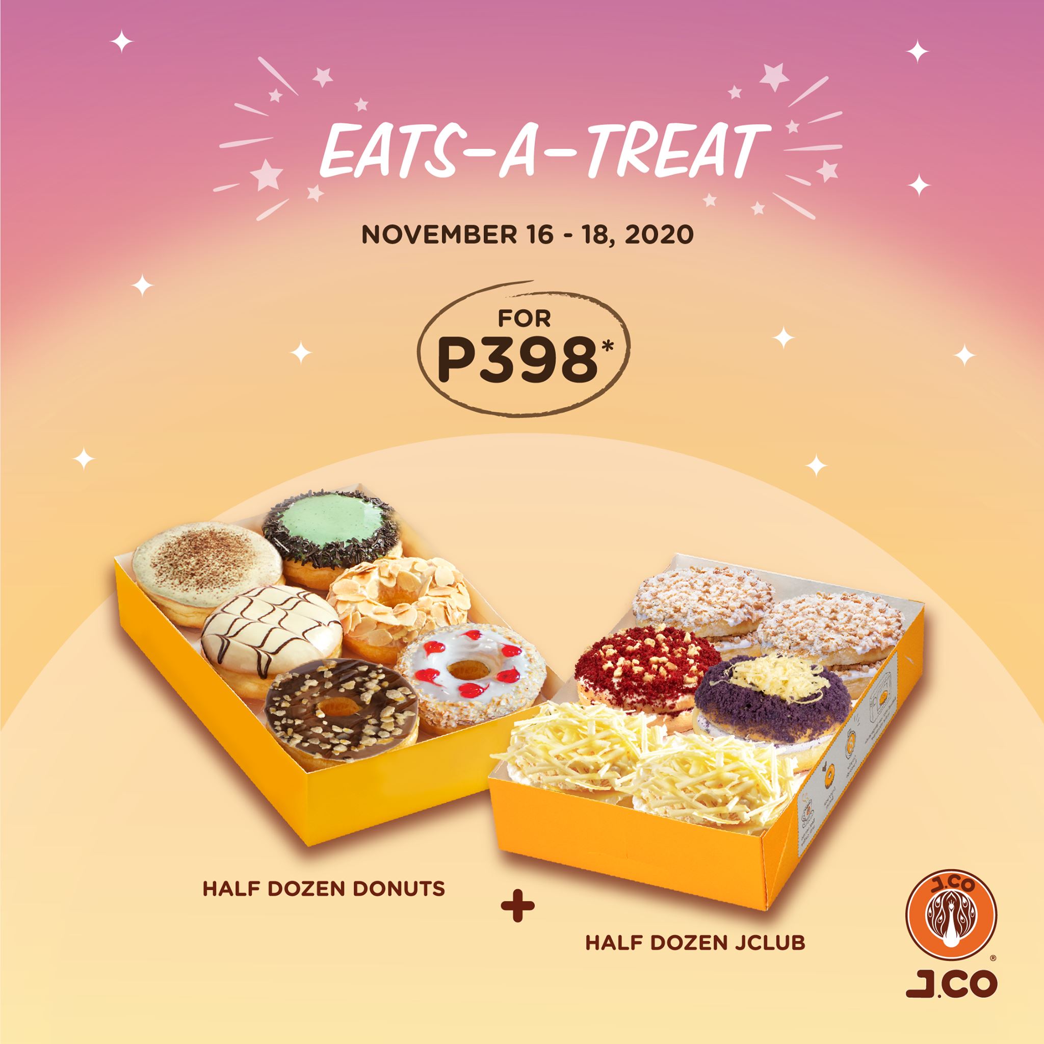 J.CO Donuts EatsATreat Promo Manila On Sale