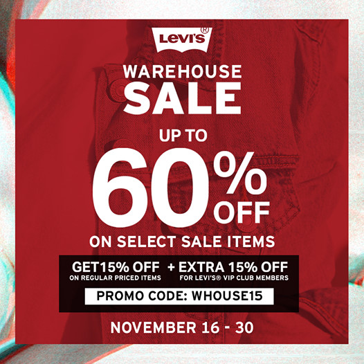 Levi's Warehouse Sale | Manila On Sale
