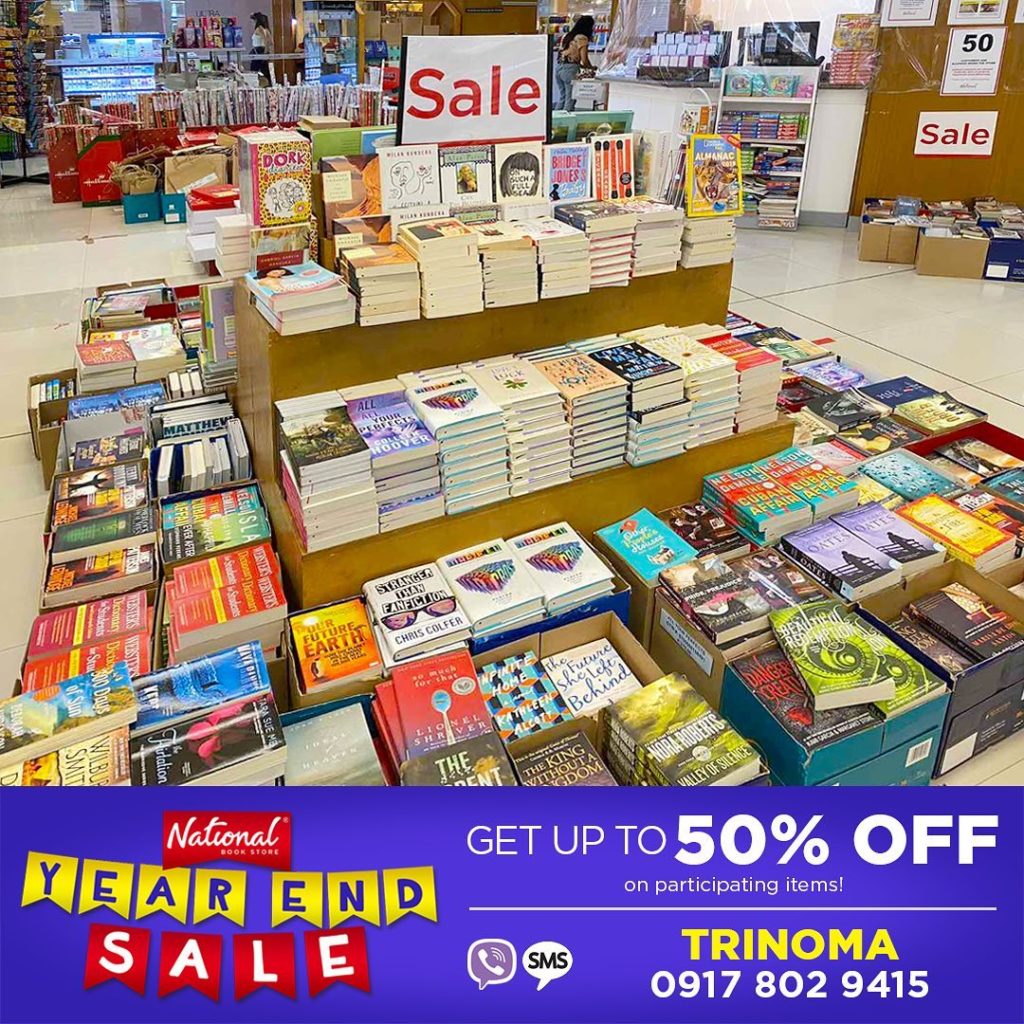 National Book Store upto 50 OFF Year End Sale Manila On Sale