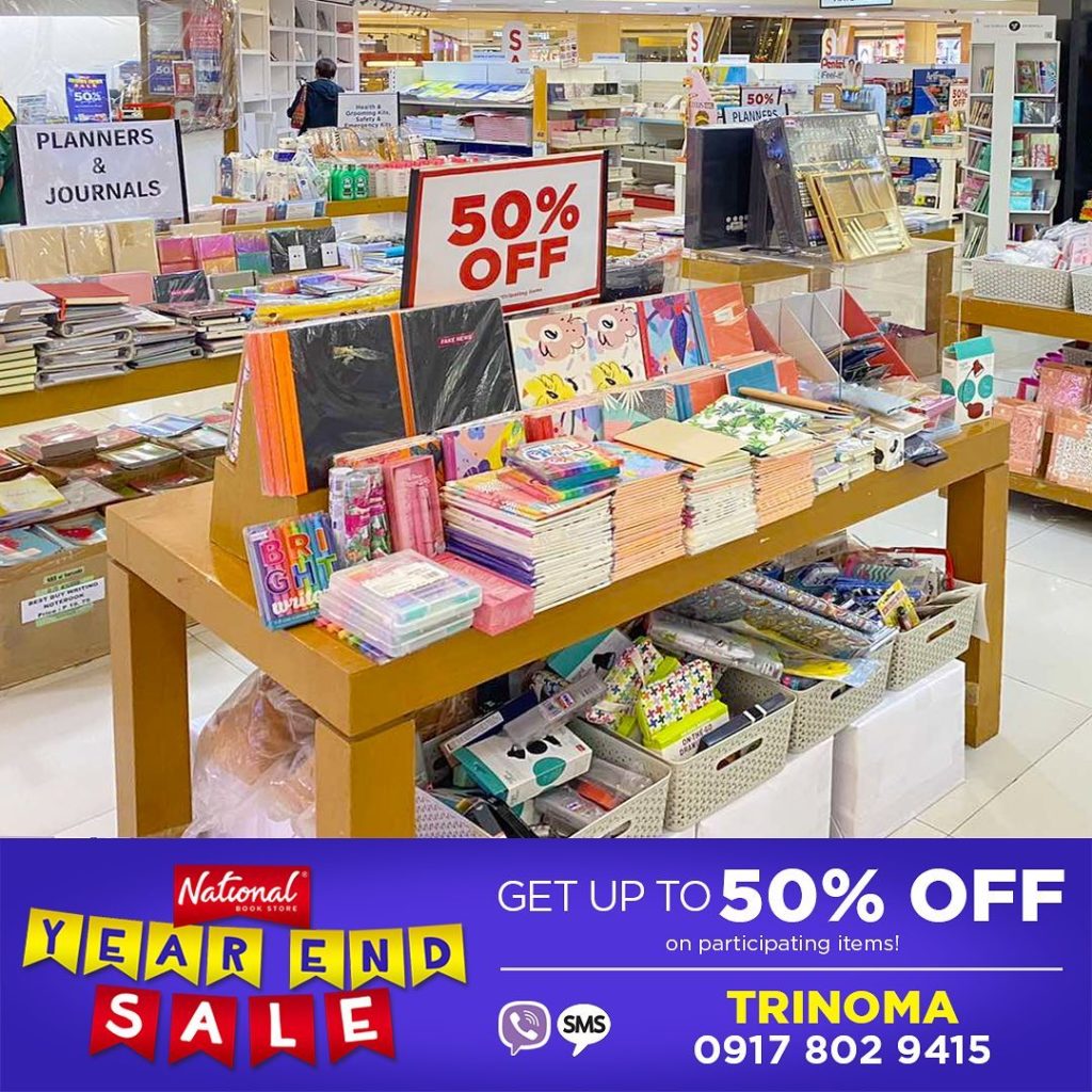 National Book Store upto 50 OFF Year End Sale Manila On Sale