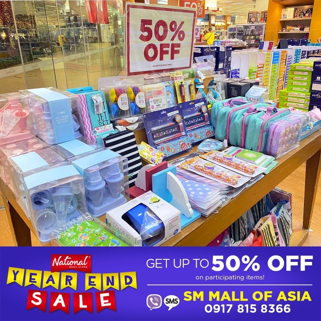National Book Store upto 50 OFF Year End Sale Manila On Sale