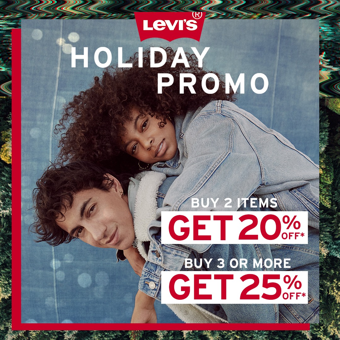 Levi's Holiday Promo | Manila On Sale