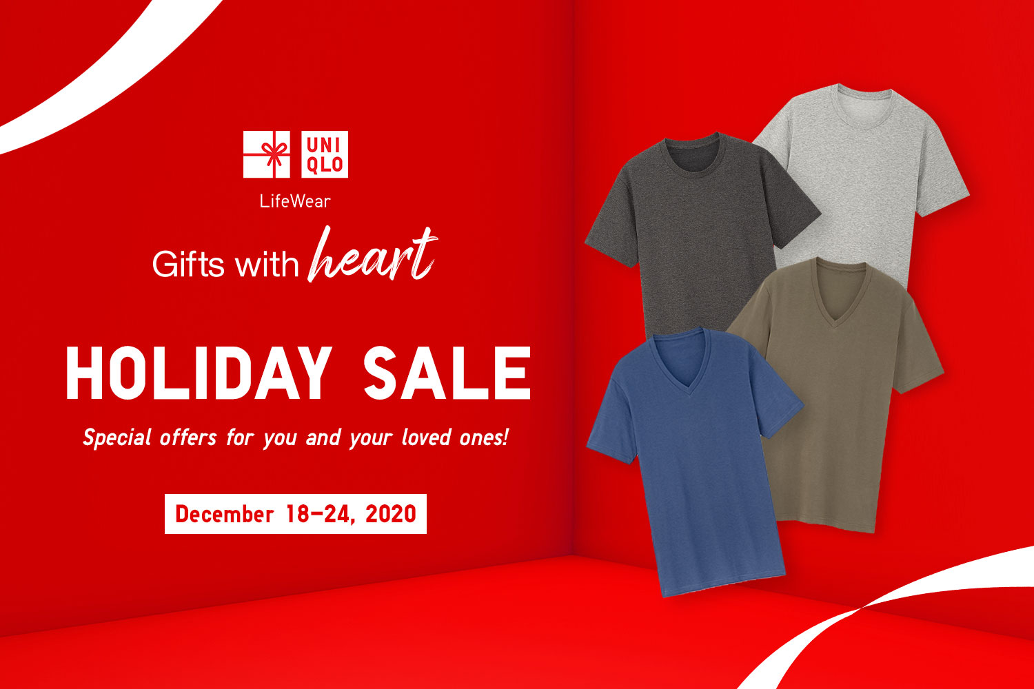 UNIQLO Gifts of Heart Holiday Sale Manila On Sale