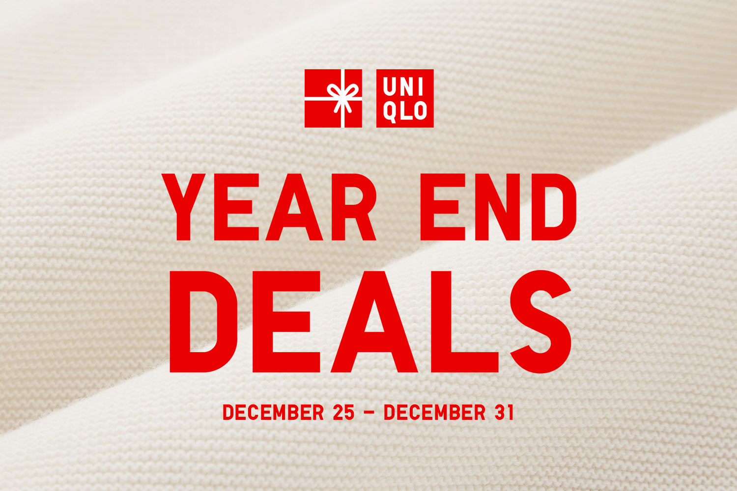 Uniqlo Year End Deals Manila On Sale
