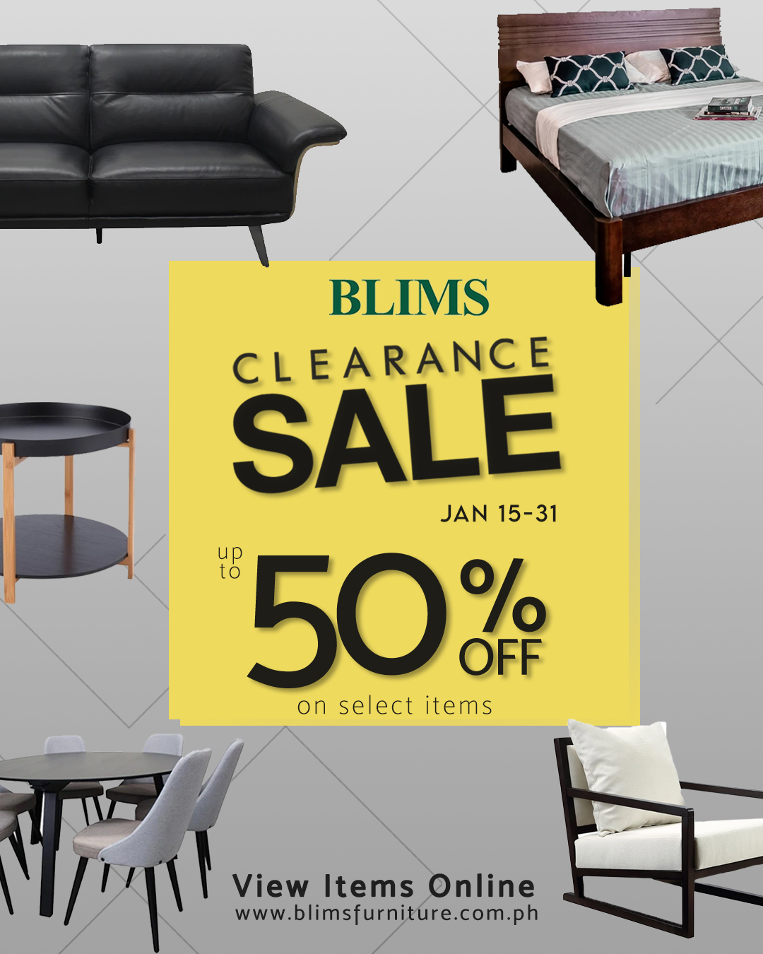 BLIMS Furniture Clearance Sale Manila On Sale