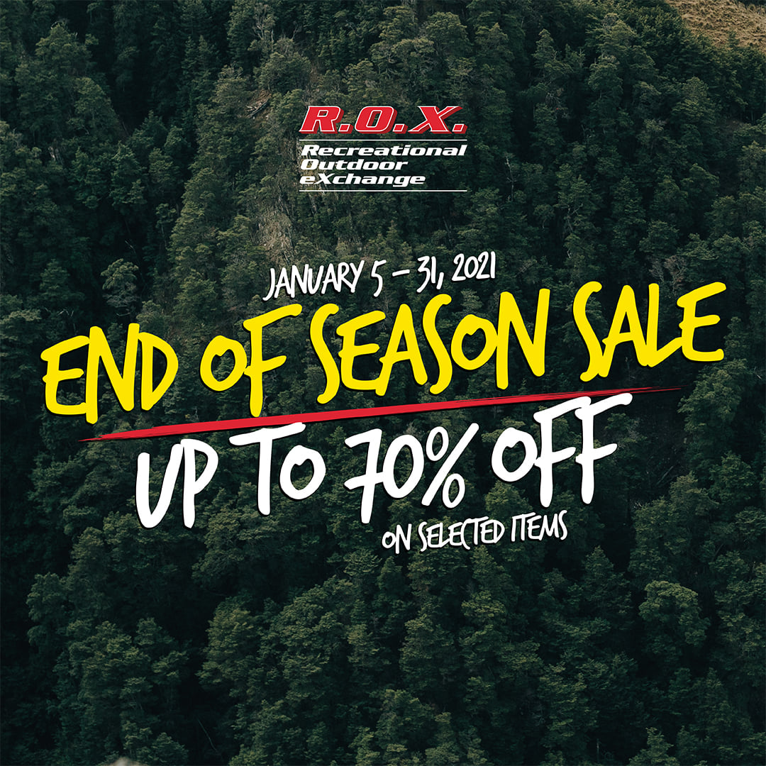 R.O.X. End Of Season Sale Manila On Sale