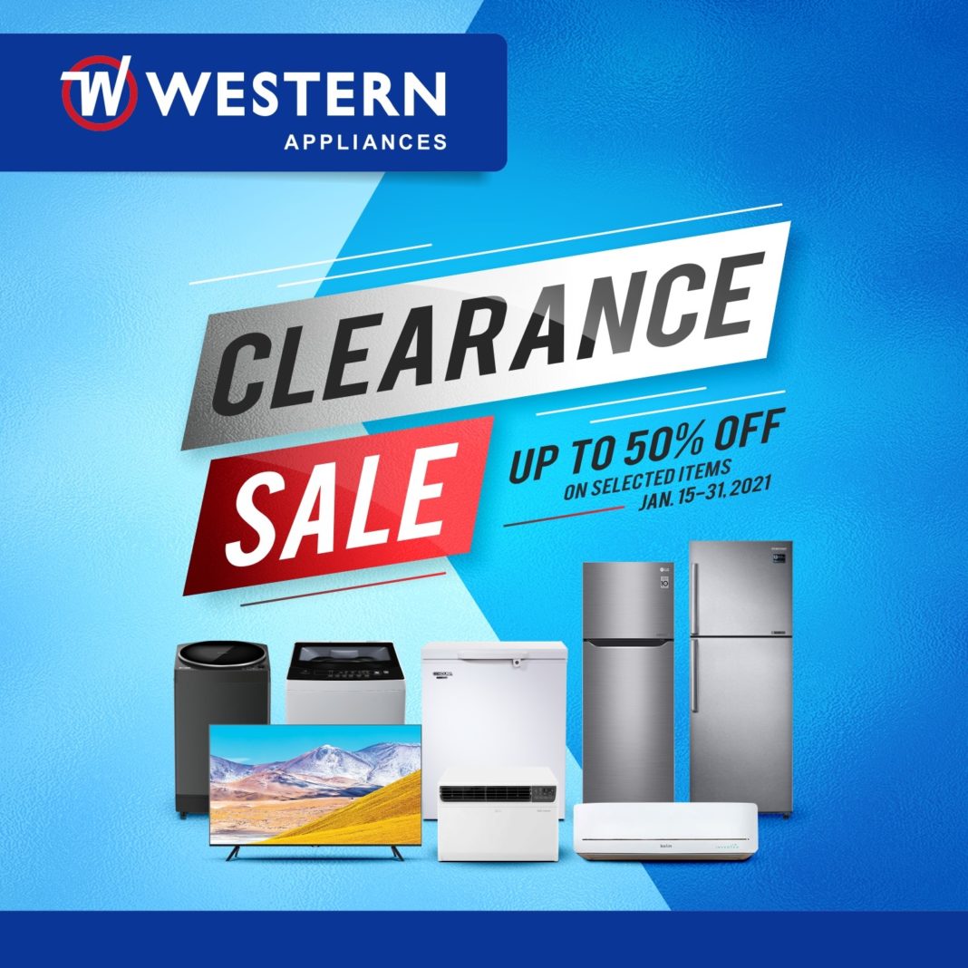 Western Appliances CLEARANCE SALE! Manila On Sale