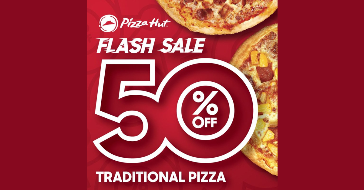 Pizza Hut January FLASH SALE