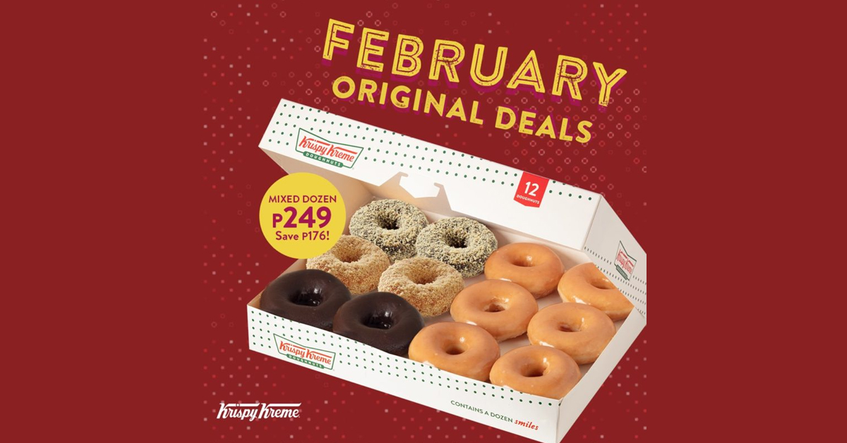 Krispy Kreme February Deal Manila On Sale