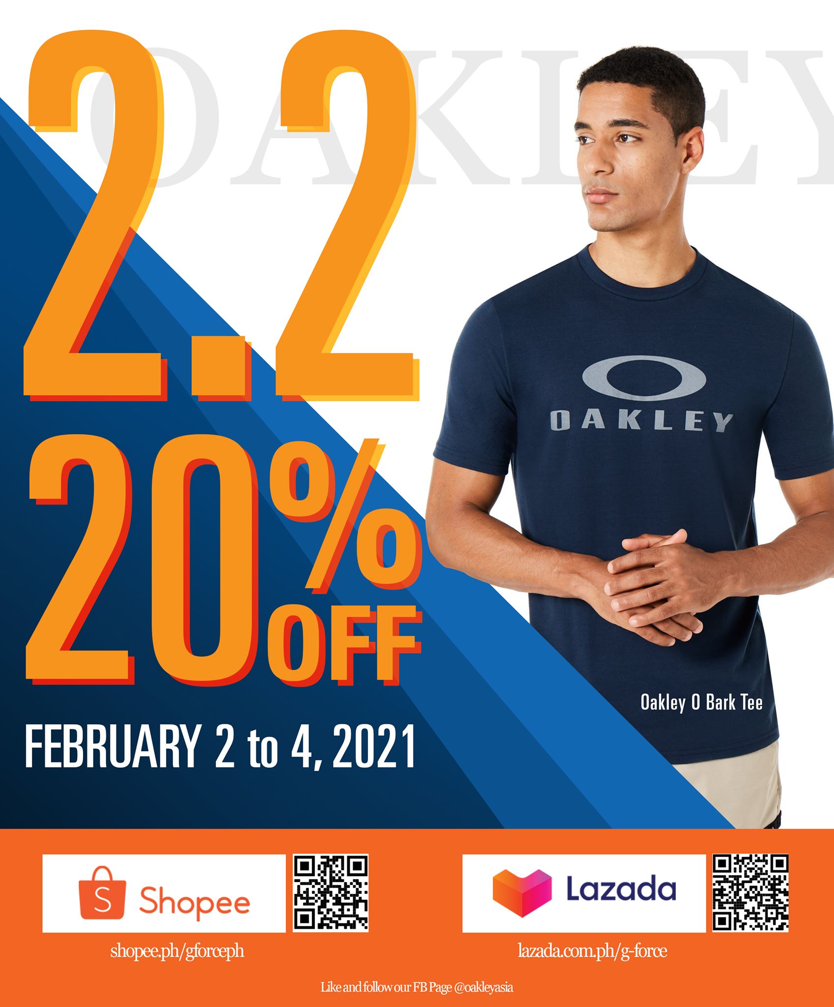 Oakley 20% OFF Online Promo | Manila On Sale