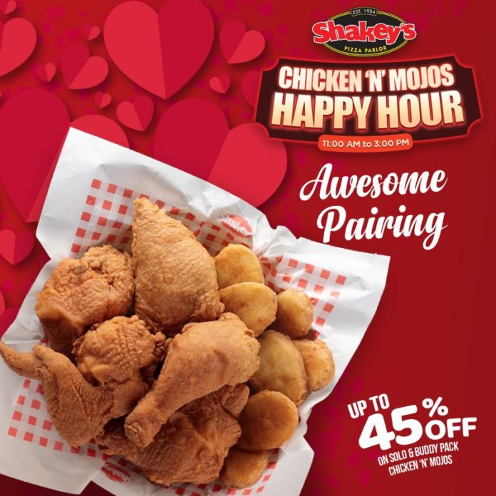 Shakey’s Chicken ‘N’ Mojos Happy Hour Promo Manila On Sale