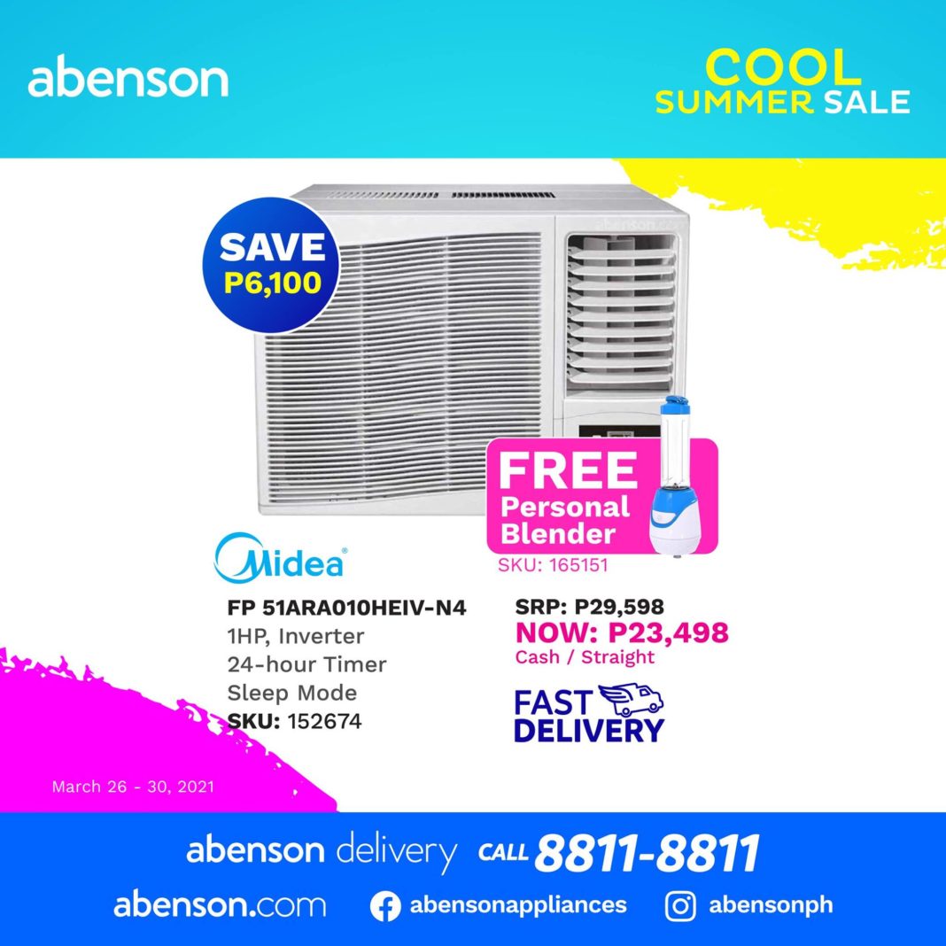 Abenson Cool at Home Aircon Deals Manila On Sale